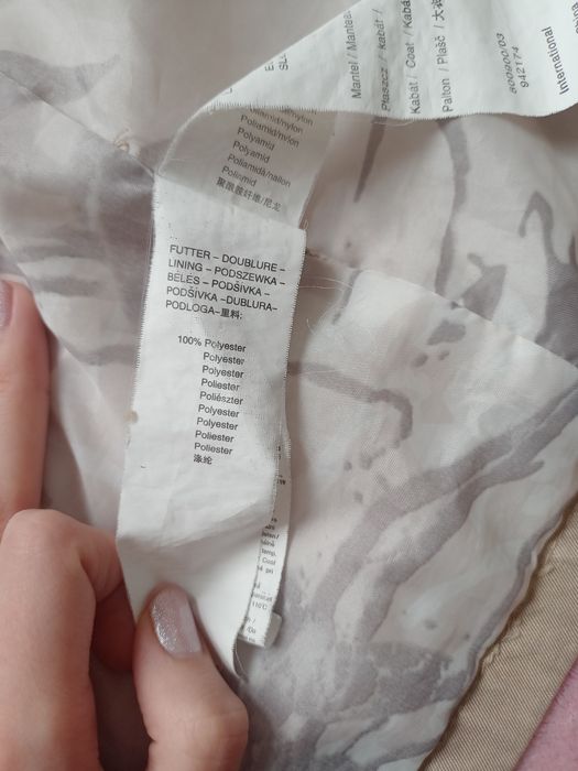 *Płaszcz elegancki beżowy płaszczyk na wiosnę*