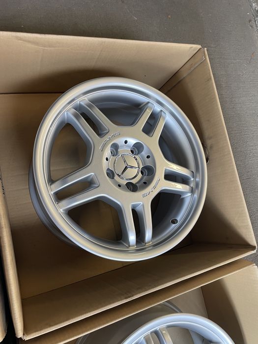 Felgi Mercedes AMG 17 cali c klasa clk slk c32 c36 5x112 7,5 i 8,5 org
