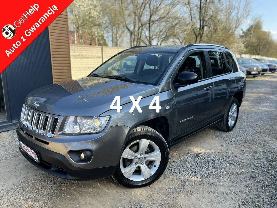 Jeep Compass 2.2 4x4 Klima Alu Tempomat 6biegów Stan BDB Bez Korozji Bezwypadk Opła