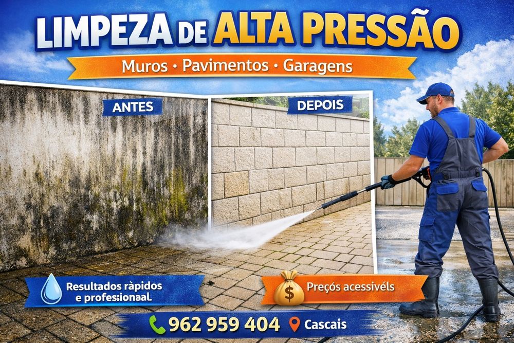 Limpeza de alta pressão
