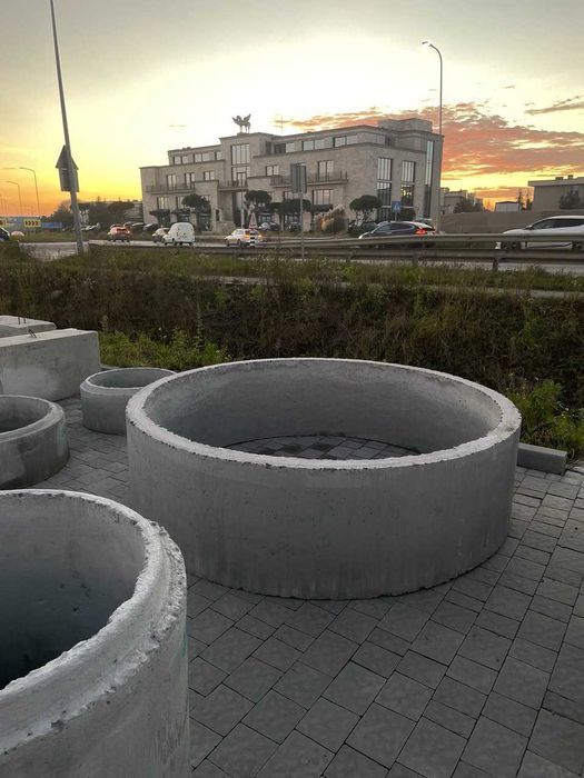 Фундаментні блоки (ФБС) Бетонні кільця, кришки, днища Перемички, лотки, бордюри