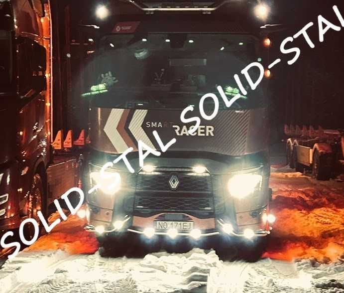 Orurowanie 3 CZĘŚCIOWE Renault Gama T ze stali nierdzewnej polerowanej