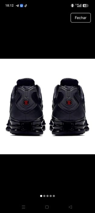 Nike Shox TL pretas