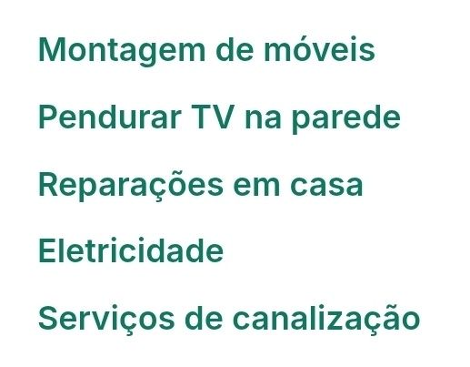 Trabalhos de Manutenção e Reparação