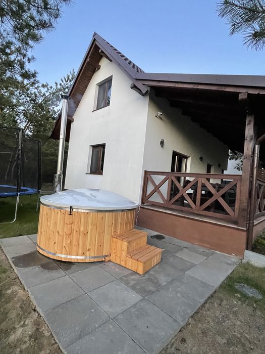 #Domek na kaszubach z jakuzzi i sauną.Zwolił sie termin od 17 sierpnia