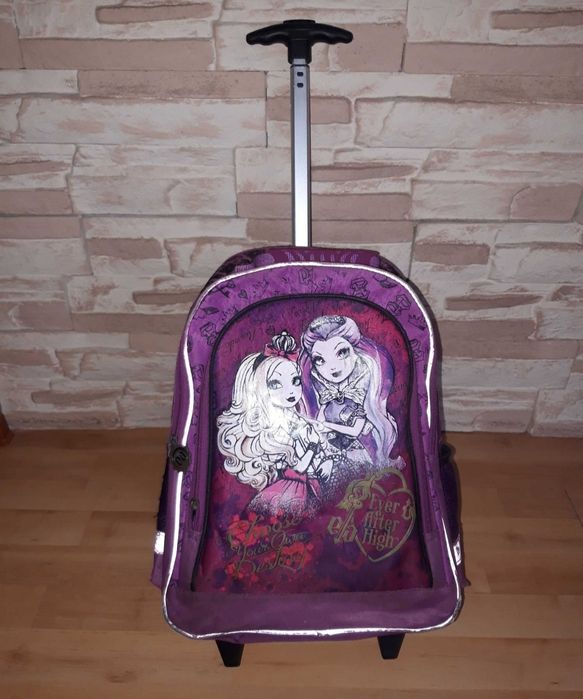 Mega paka dziewczynka 110/116 cm 5/6 lat 42 szt + plecak Ever After H