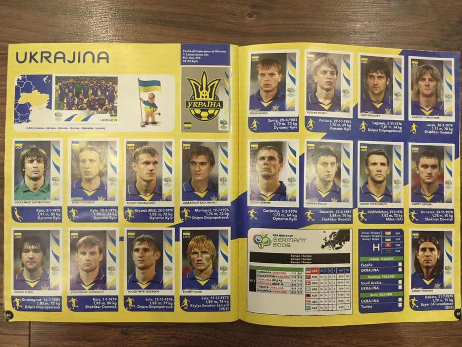 Panini World Cup 2006 в идеале полный альбом