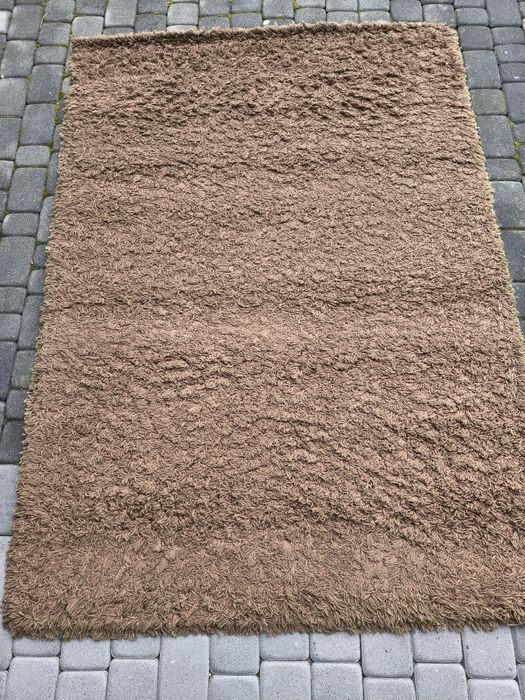 Dywan Shaggy 133x190 brązowy