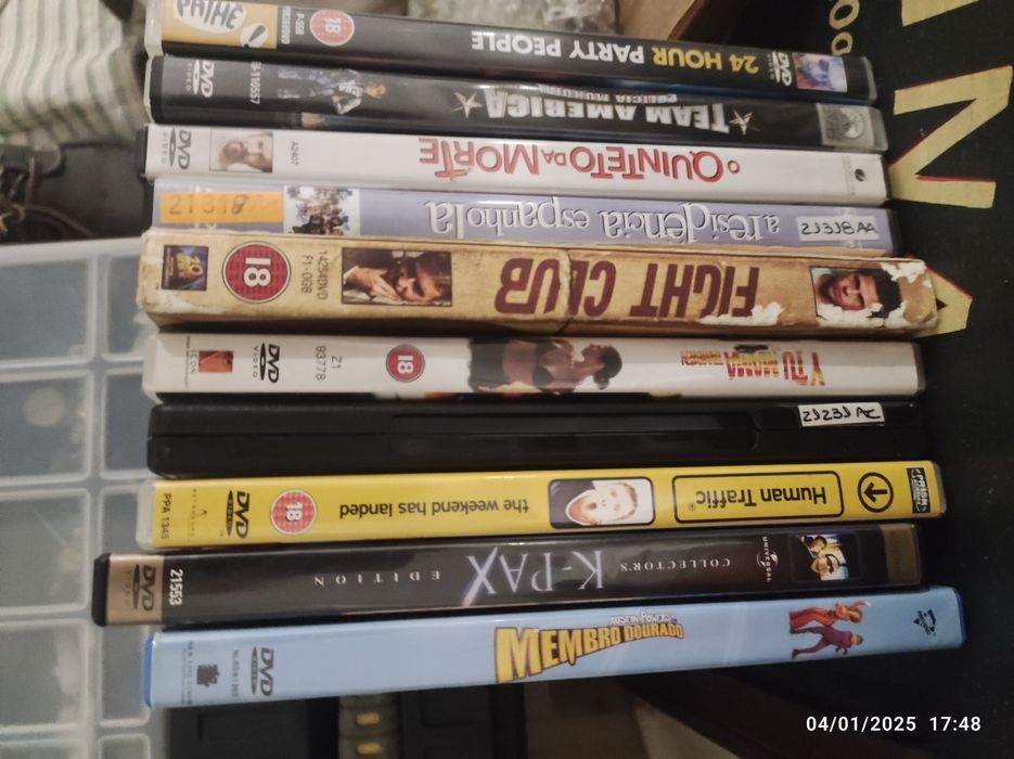 DVDs 50 filmes originais