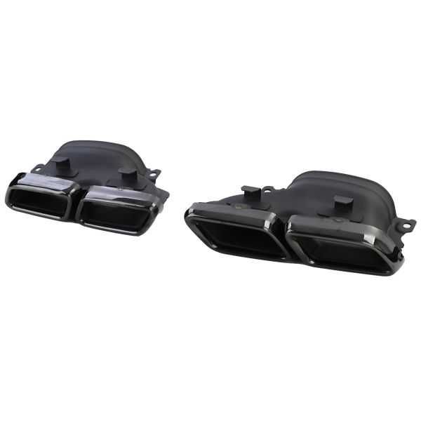 Difusor AMG Mercedes-Benz Classe C W205  - Preto