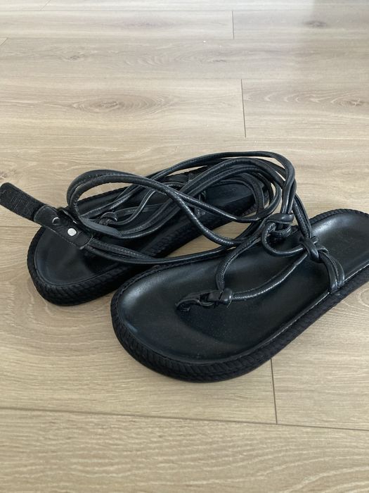 Sandaly asos wiazane
