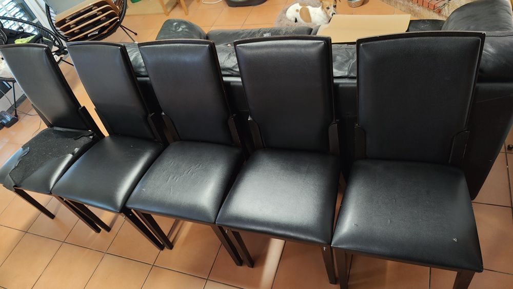Conjunto de 5 cadeiras