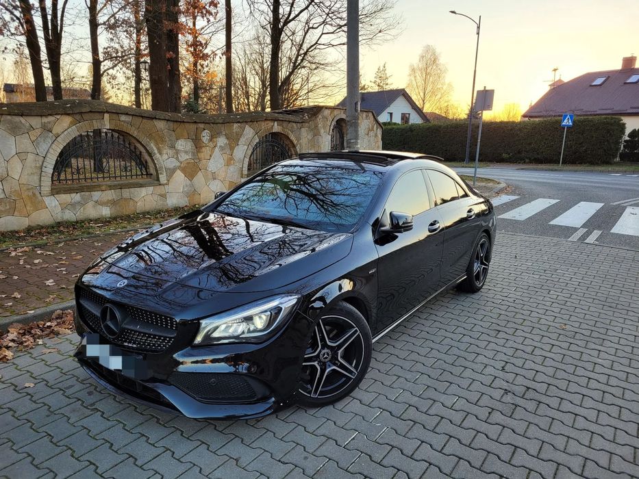 Mercedes-Benz CLA 2.0B.211km.AMG.automat.navi.skóra.panorama.g.fotele.tempomat.el.fotele