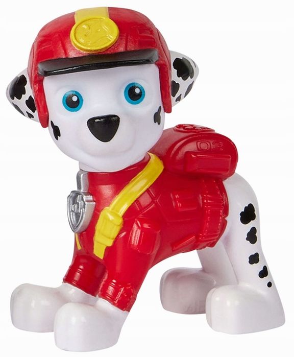 Psi Patrol Pojazd Z Dżungli Jungle Marshall + Figurka Czerwona