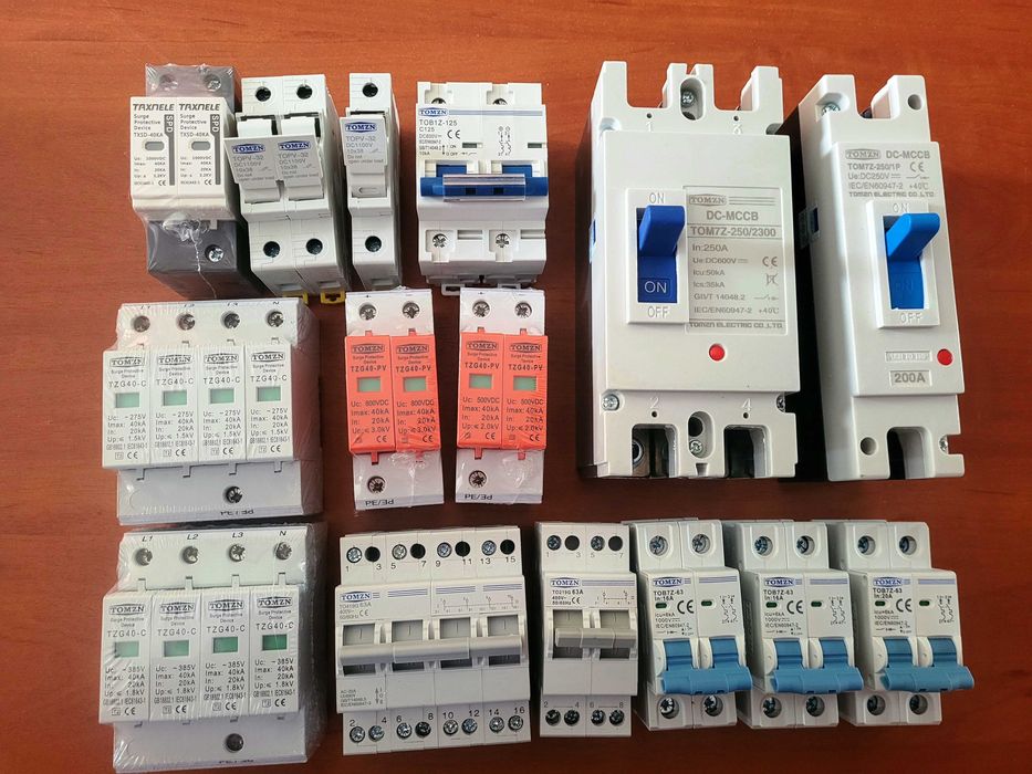 TOMZN ОПН DC 2Р 500V / 600V / 800V / 1000V грозозахист ПЗІП: 450