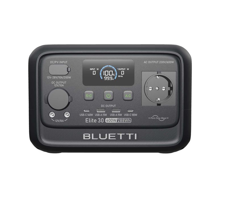 портативна електростанція BLUETTI Elite 30 В2 | 600Вт 288Вт·год