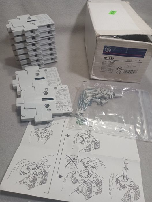 Додатковий контакт бічний General Electric BCLL20 2NO