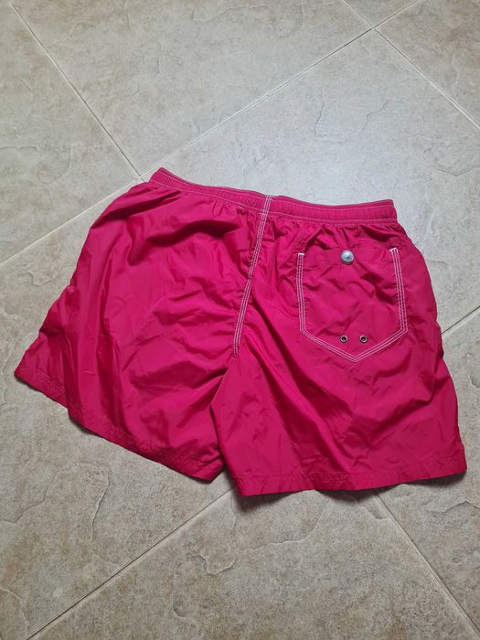Купальні пляжні шорти REPLAY size M red червоні шорти ріплей розмір М