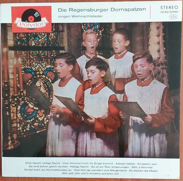 Vinyl: Die Regensburger Domspatzen "Weihnachtslieder"