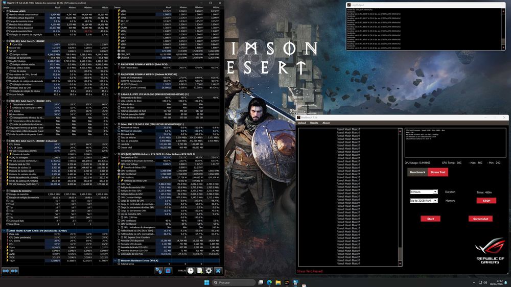 PC Gaming i5 14600KF • RTX 4080 Super • 16/32GB 3600MHz • 1TB SSD • ARGB • Lian Li