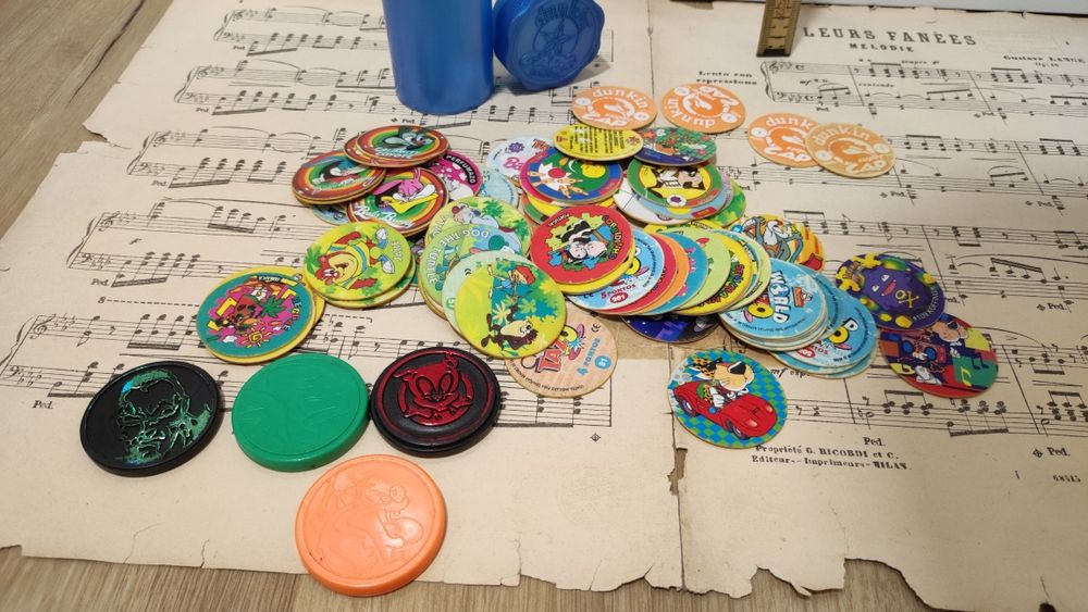 Porta tazos Antigo- Dunkin Caps Original Box