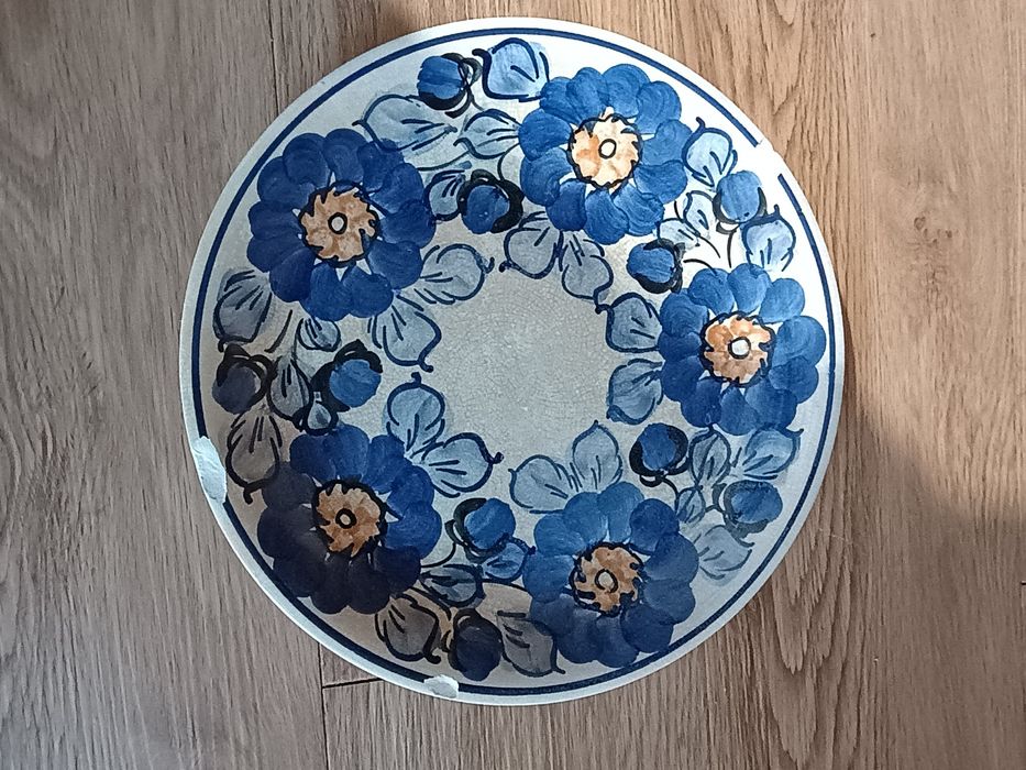 Talerz fajans Włocławek