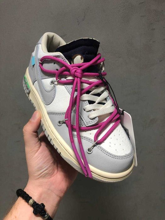 Off-white X Dunk Purple Laces