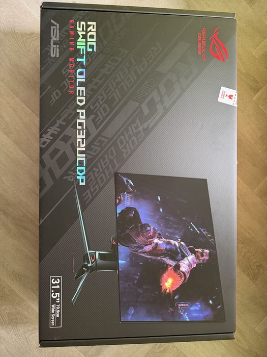 Monitor ASUS ROG Swift PG32UCDP OLED 4K 240Hz/1080p 480Hz GWARANCJA 3 LATA