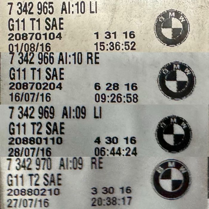 Bmw 7 G11 G12 USA фонарь, ліхтар, задние фонари