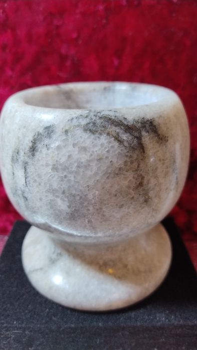 Ступка натуральний мрамор