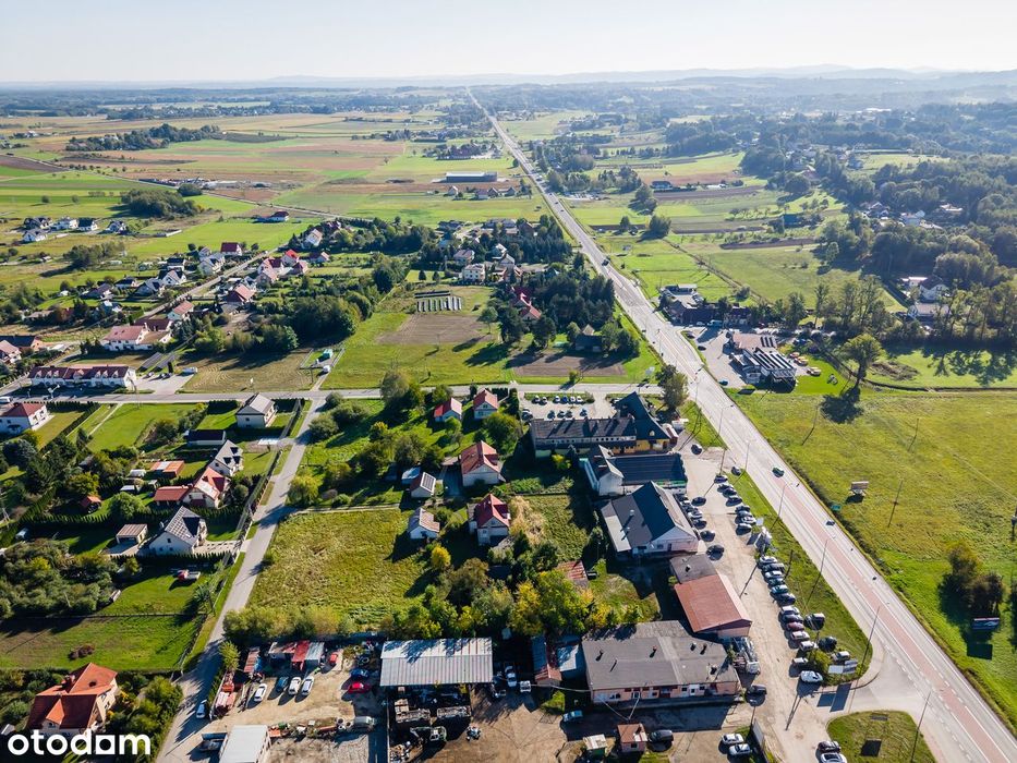 Wola Dębińska koło Brzeska. Inwestycyjna działka wraz z domem. - Widok 4