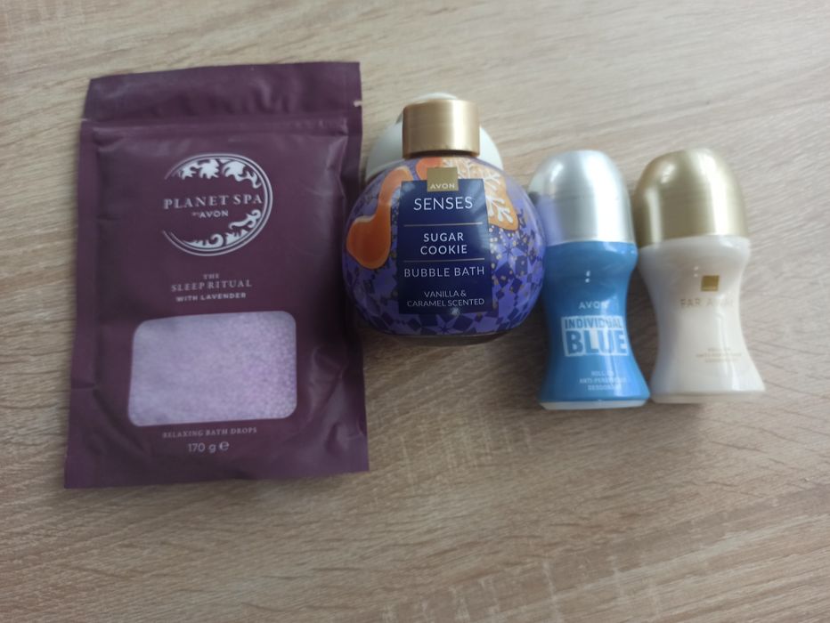 Ogromny Zestaw Kosmetyków AVON i The Body Shop - 48 sztuk - NOWE