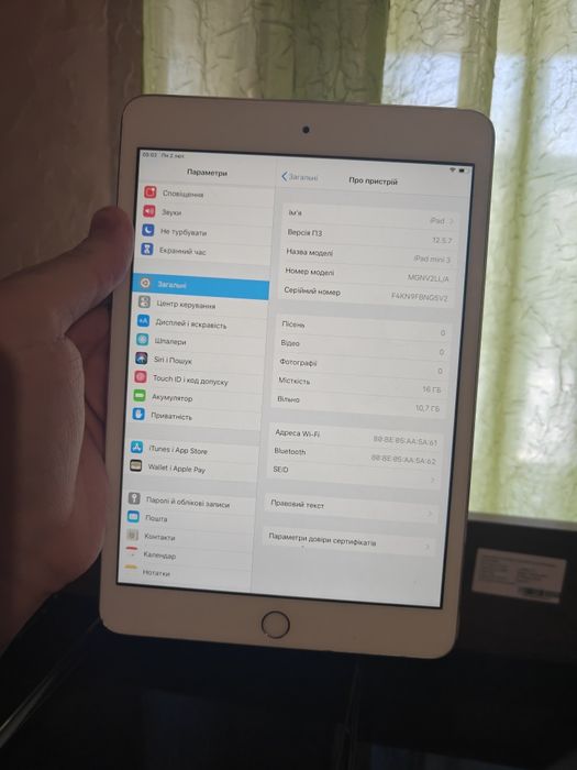 iPad Mini 3 все работает