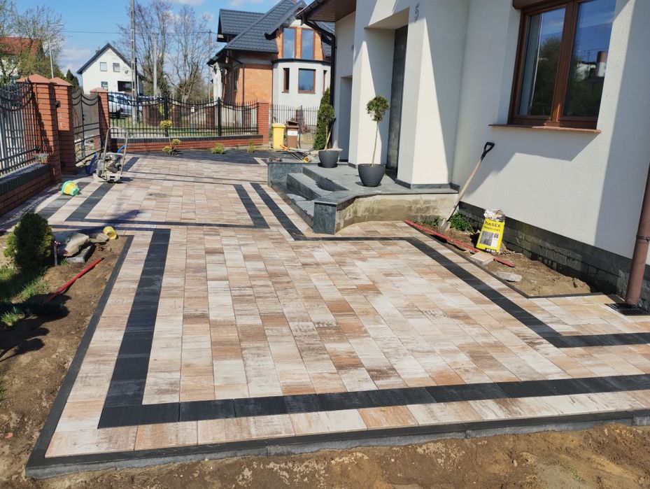 Kostka brukowa układanie