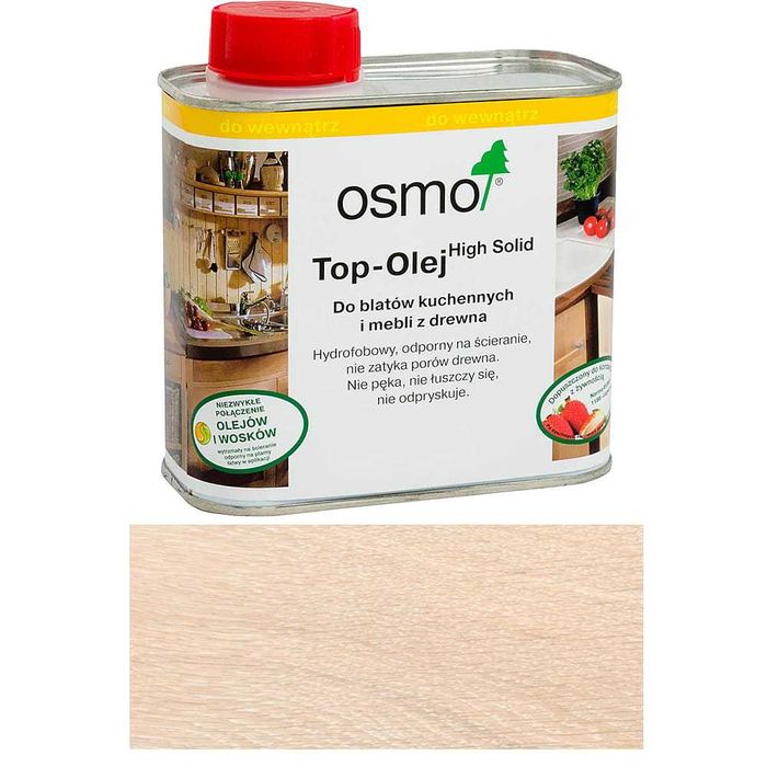 Top olej osmo do blatów kuchennych 3037, 3061, 3068 0,5 L Tanio