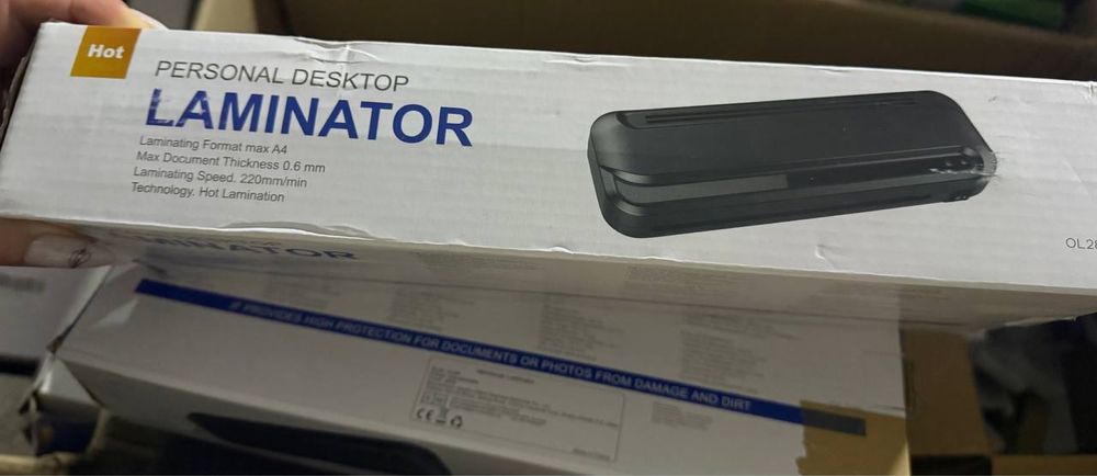Personal Desktop Laminator