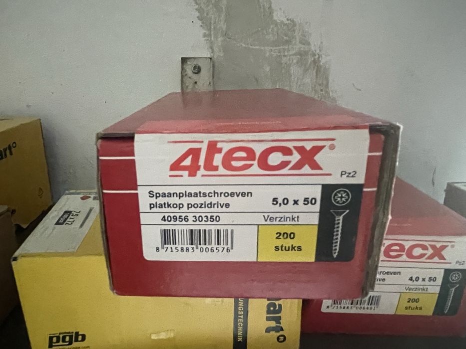 Wkręty do płyt/drewna 5,0 x 50 Pz2 200 sztuk