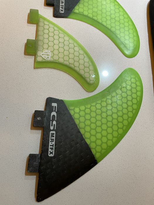 Quilhas Surf Fcs Twin + 1 Mark Richards Carbon