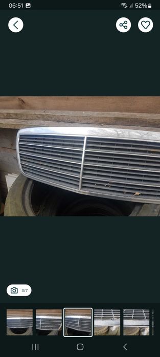do kolekcji - grill w210 polift - oryginał