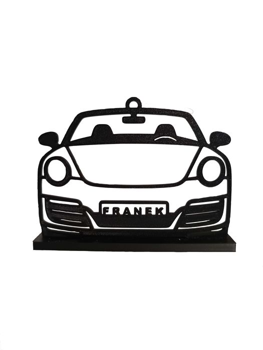 Dekoracyjny model samochodu sportowego 3D z personalizacją