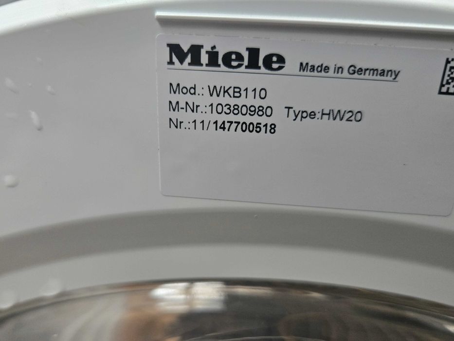 Pralka Miele W1 LCD 1 8kg! 1600 obr. Gwarancja! Super stan. OKAZJA!