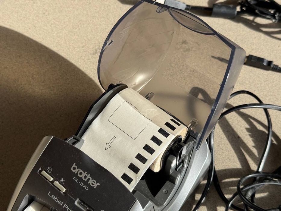 Принтер етикеток, наклейок Brother QL-570 в ідеальному стані