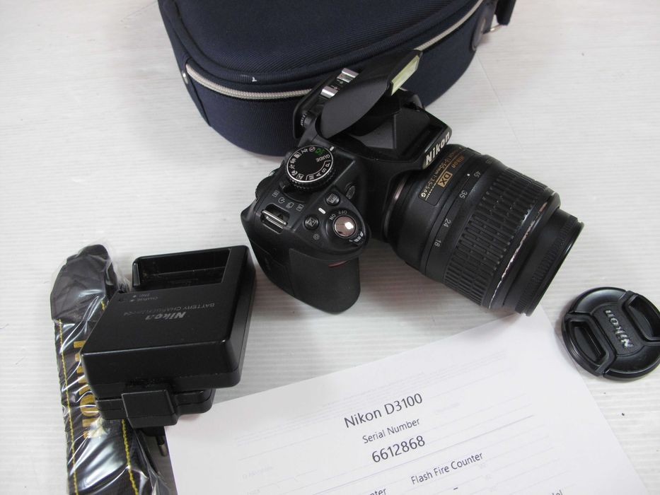 Nikon D3100 + Lente 18-55 VR Estabilizador só 19 Mil disparos