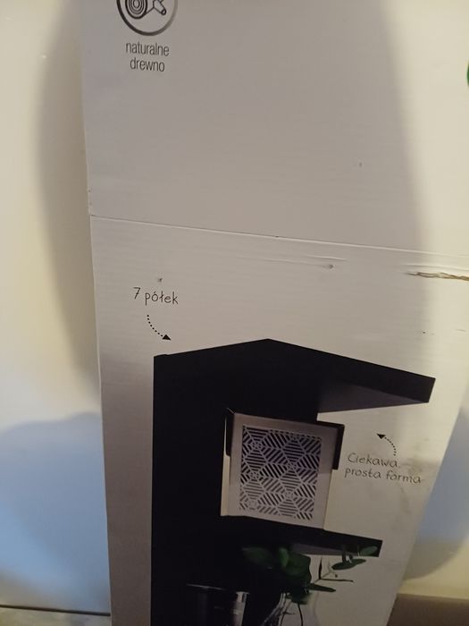 Półka/regał  czarna