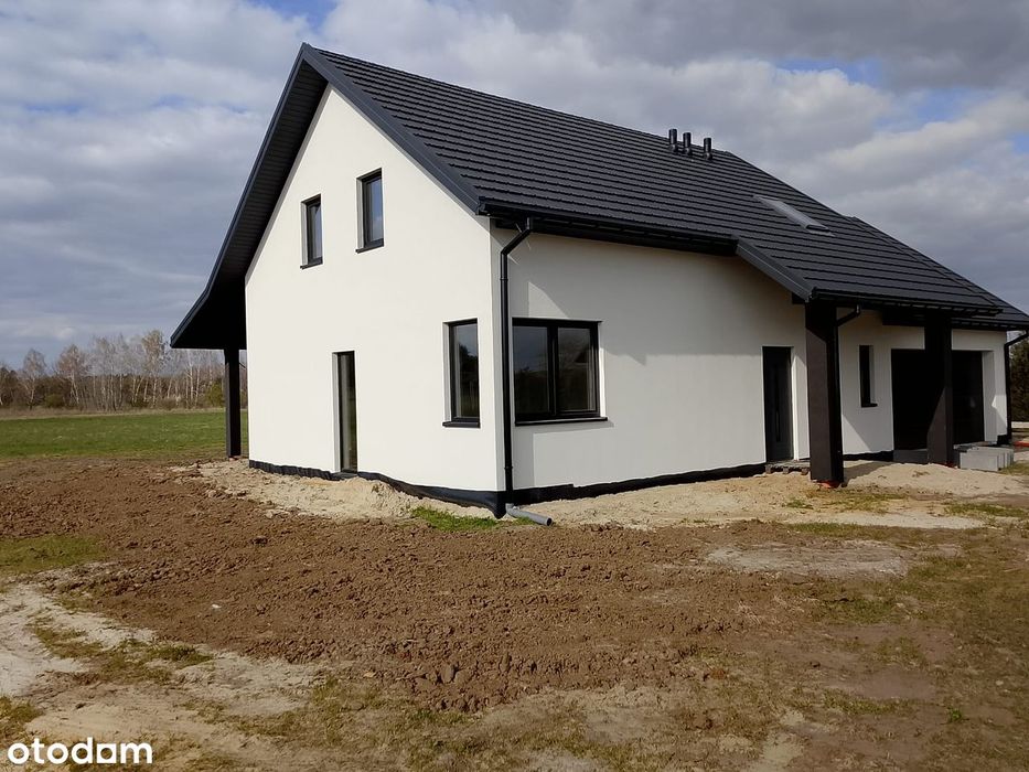 Energo oszczędny dom, 5 pokoji z podwójnym garażem-stan deweloperski