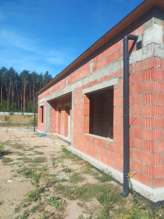 Dom 160 m2, stan surowy otwarty, Kolonia Zawada