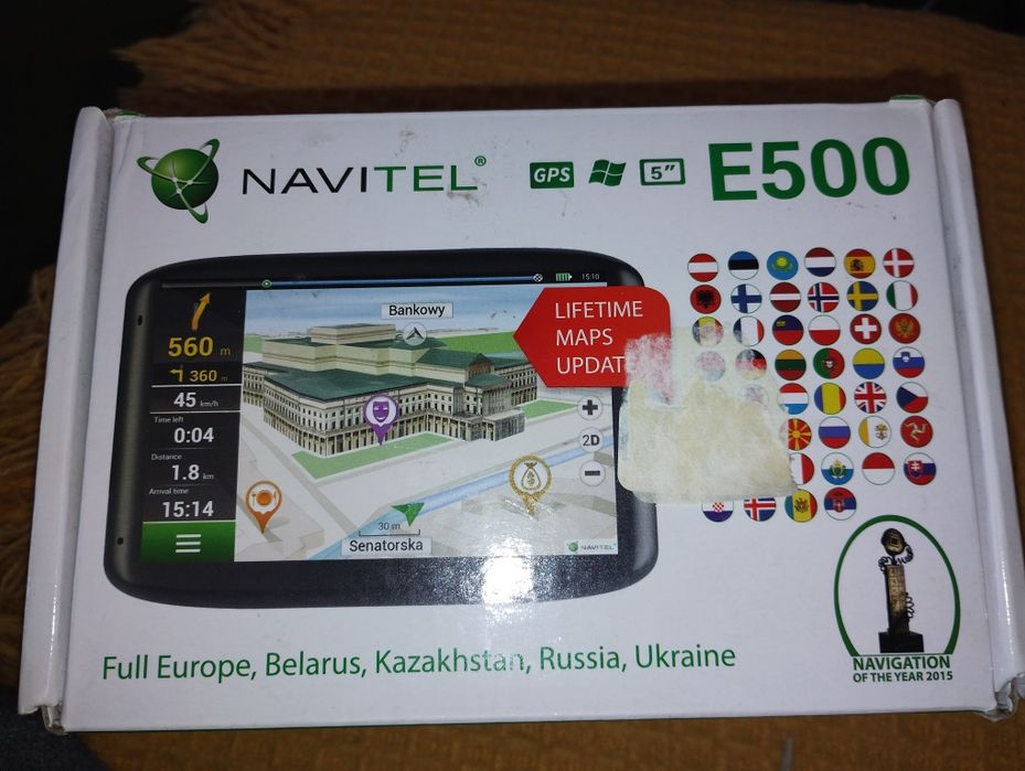 Nawigacja Navitel E 500
