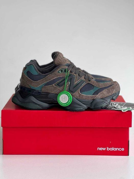 Женские кроссовки New Balance 9060 Beef and Broccol Brown Black. 36-40