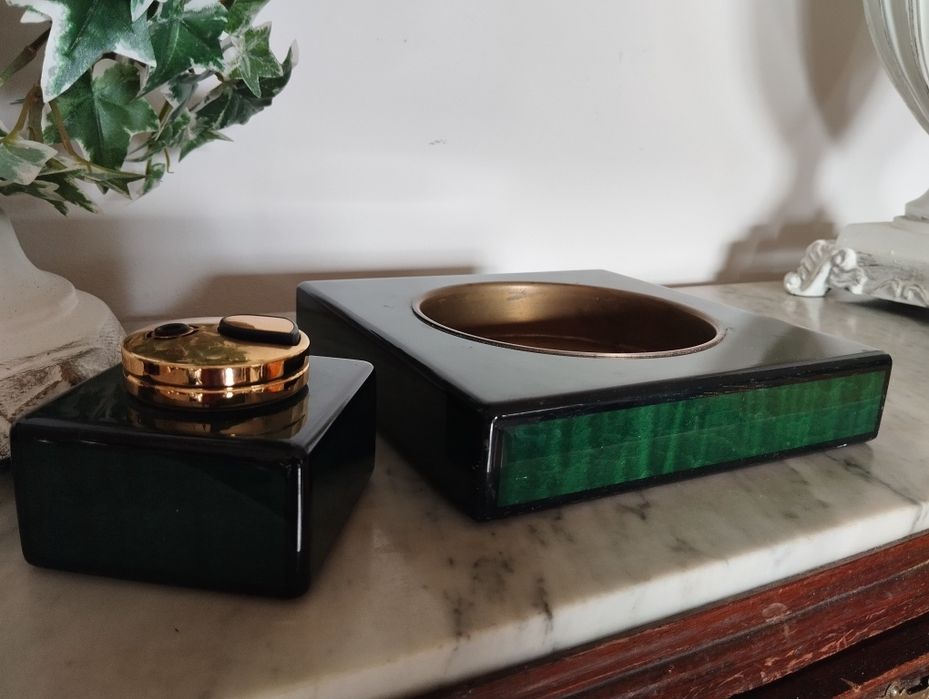 Cinzeiro e Isqueiro Vintage