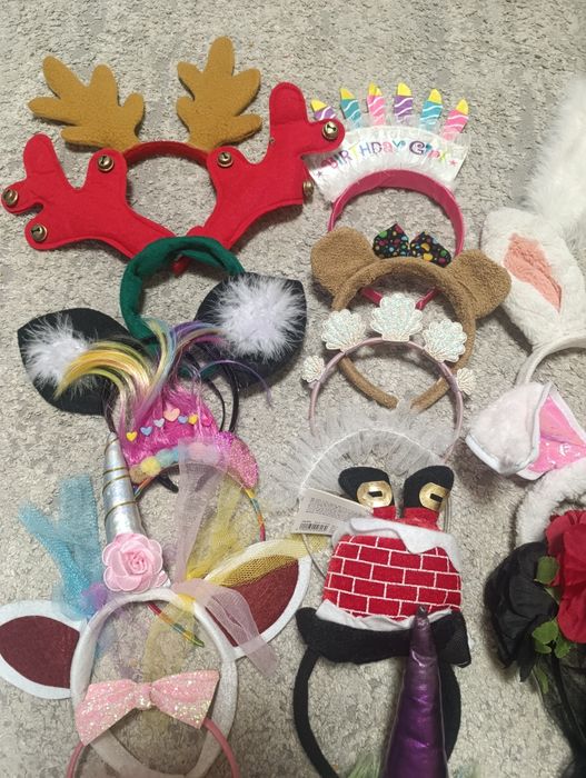 Обруч обідок новорічний святковий